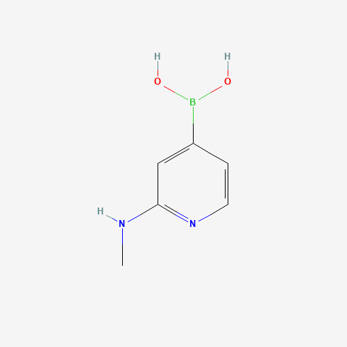 (2-(Methylamino)pyridin-4-yl)boronic acid