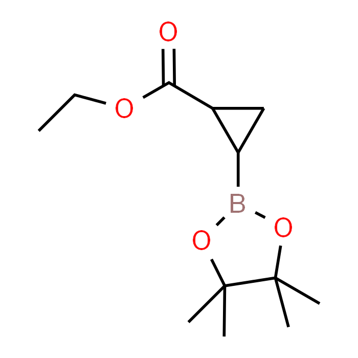 Ethyl 2-(4,4,5,5-tetramethyl-1,3,2-dioxaborolan-2-yl)cyclopropanecarboxylate