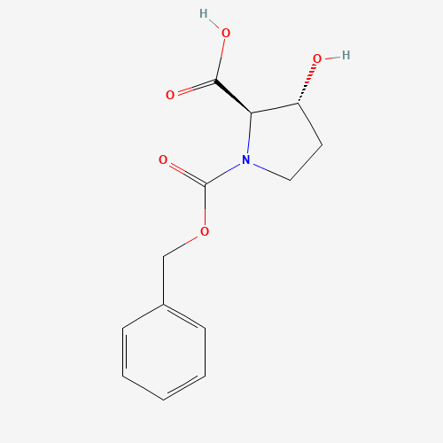 (2R,3R)-1-[(Benzyloxy)carbonyl]-3-hydroxypyrrolidine-2-carboxylic acid