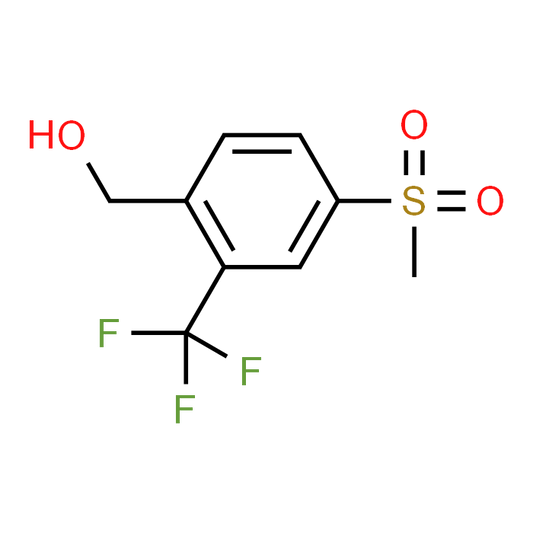 (4-(Methylsulfonyl)-2-(trifluoromethyl)phenyl)methanol