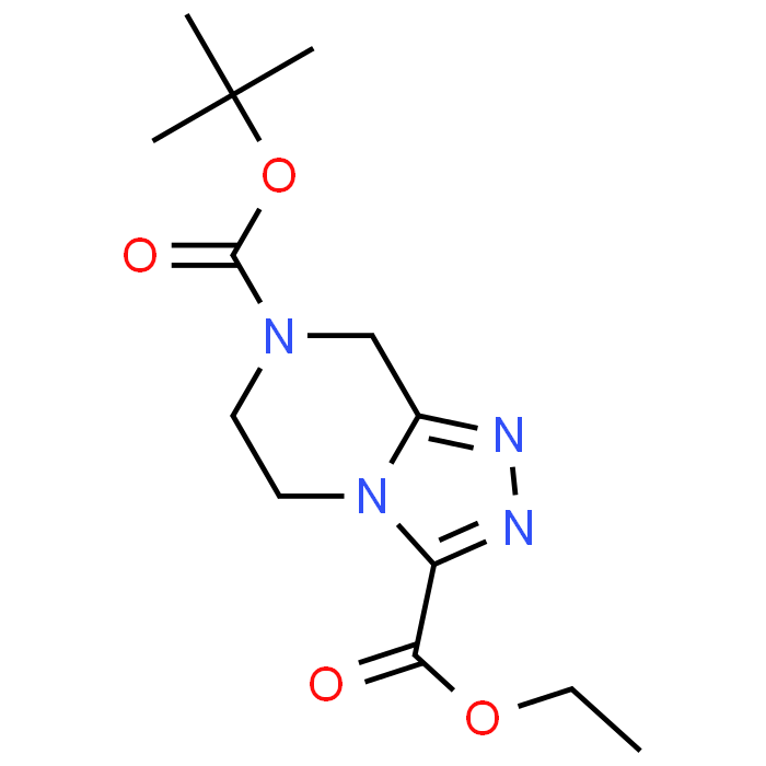 7-tert-Butyl 3-ethyl 5,6-dihydro-[1,2,4]triazolo[4,3-a]pyrazine-3,7(8H)-dicarboxylate