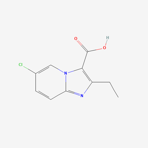 6-Chloro-2-ethylimidazo[1,2-a]pyridine-3-carboxylic acid