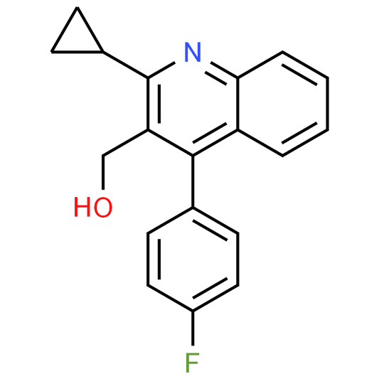 (2-Cyclopropyl-4-(4-fluorophenyl)quinolin-3-yl)methanol