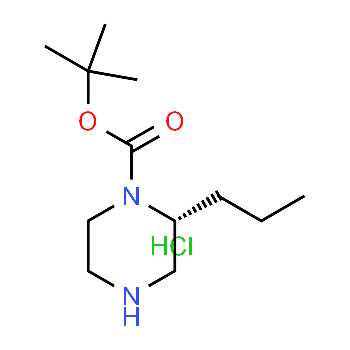 (R)-tert-Butyl 2-propylpiperazine-1-carboxylate hydrochloride