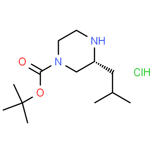 (R)-tert-Butyl 3-isobutylpiperazine-1-carboxylate hydrochloride