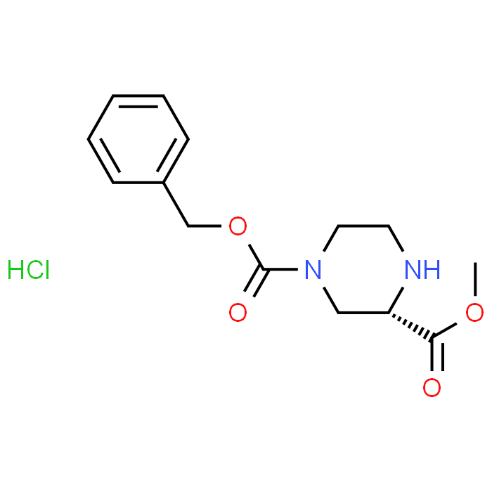 (S)-1-Benzyl 3-methyl piperazine-1,3-dicarboxylate hydrochloride