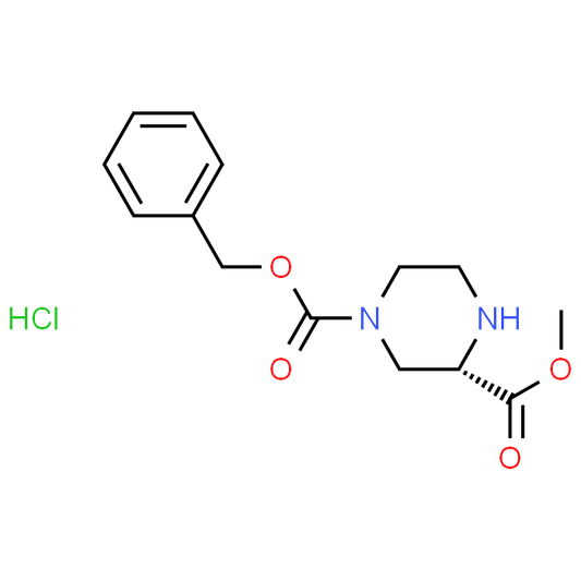 (S)-1-Benzyl 3-methyl piperazine-1,3-dicarboxylate hydrochloride