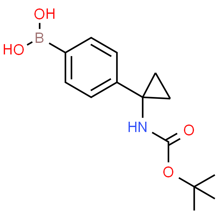 (4-(1-((tert-Butoxycarbonyl)amino)cyclopropyl)phenyl)boronic acid