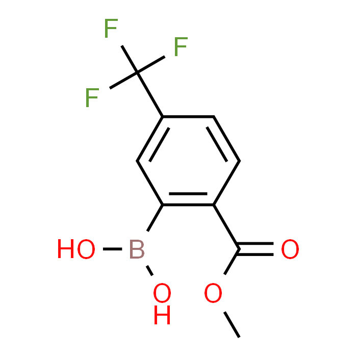 (2-(Methoxycarbonyl)-5-(trifluoromethyl)phenyl)boronic acid
