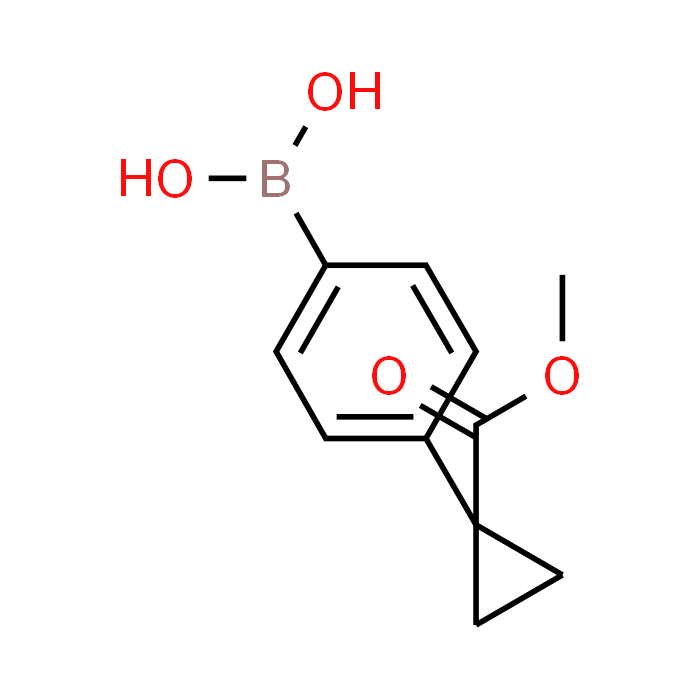 (4-(1-(Methoxycarbonyl)cyclopropyl)phenyl)boronic acid