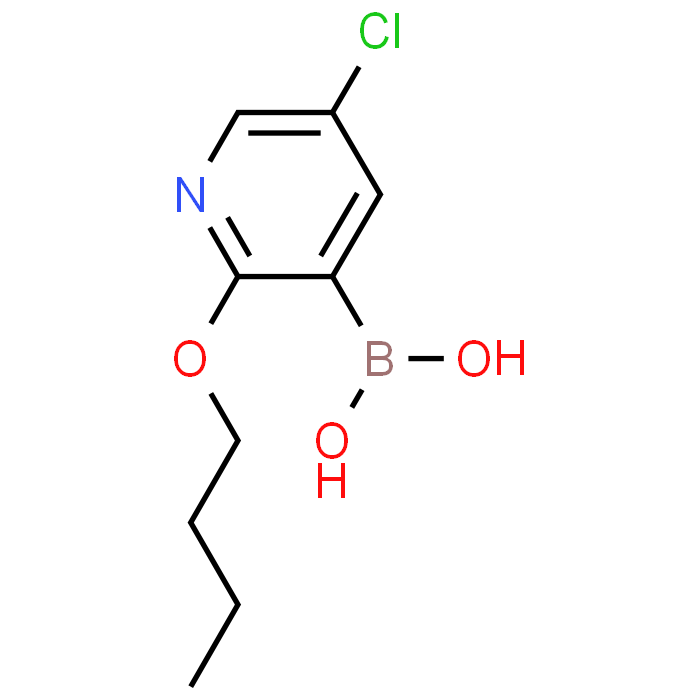 (2-Butoxy-5-chloropyridin-3-yl)boronic acid