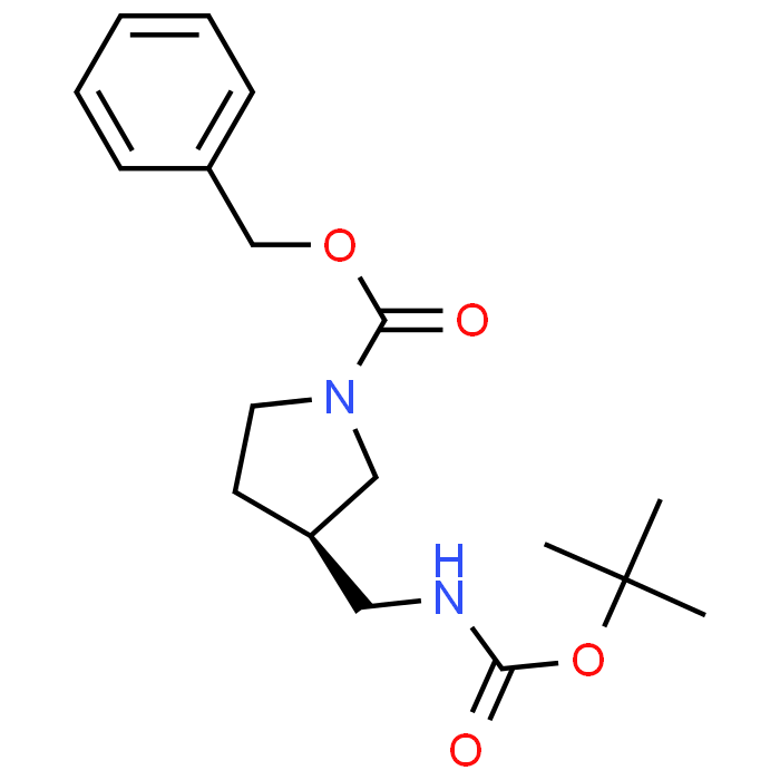 (R)-1-Cbz-3-(Boc-aminomethyl)pyrrolidine
