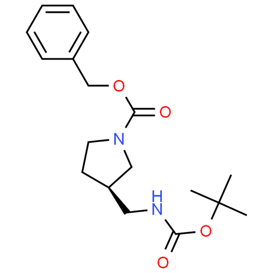 (R)-1-Cbz-3-(Boc-aminomethyl)pyrrolidine