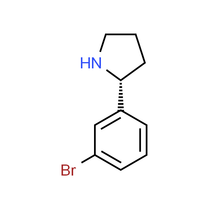 (R)-2-(3-Bromophenyl)pyrrolidine