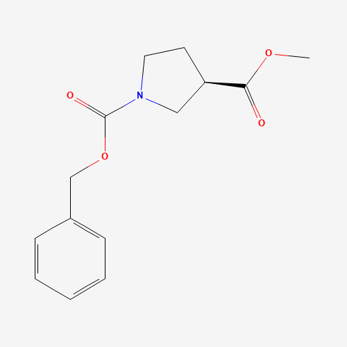 (R)-1-Benzyl 3-methyl pyrrolidine-1,3-dicarboxylate