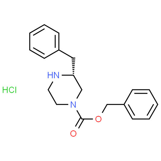 (R)-Benzyl 3-benzylpiperazine-1-carboxylate hydrochloride