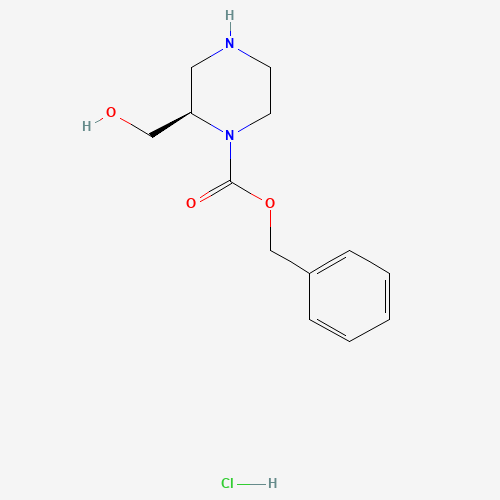Benzyl (R)-2-(hydroxymethyl)piperazine-1-carboxylate hydrochloride
