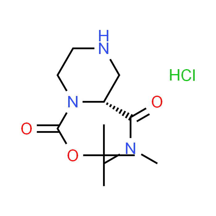 (R)-tert-Butyl 2-(dimethylcarbamoyl)piperazine-1-carboxylate hydrochloride