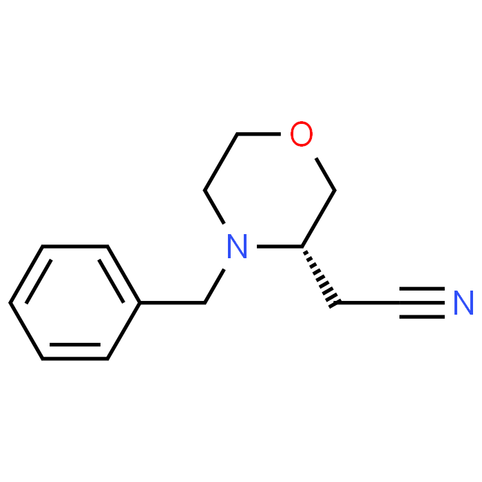 (S)-2-(4-Benzylmorpholin-3-yl)acetonitrile