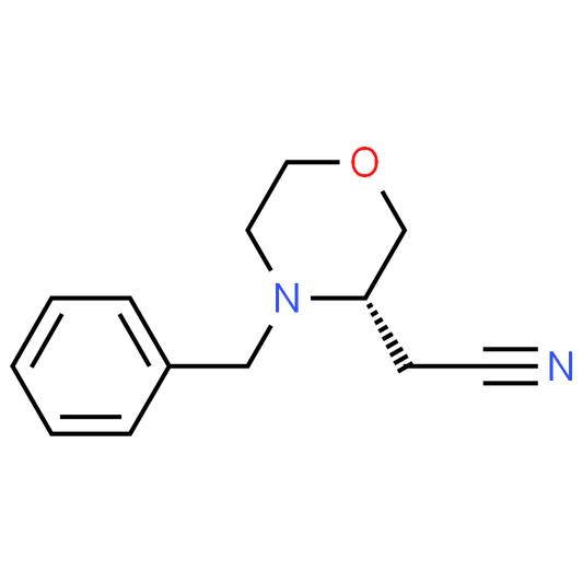 (S)-2-(4-Benzylmorpholin-3-yl)acetonitrile