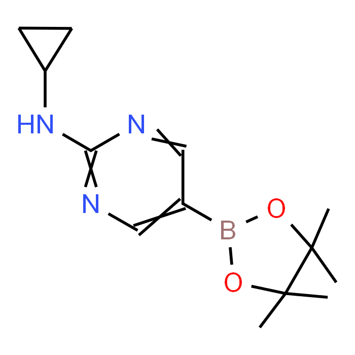 N-Cyclopropyl-5-(4,4,5,5-tetramethyl-1,3,2-dioxaborolan-2-yl)pyrimidin-2-amine