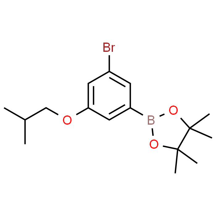 2-(3-Bromo-5-isobutoxyphenyl)-4,4,5,5-tetramethyl-1,3,2-dioxaborolane