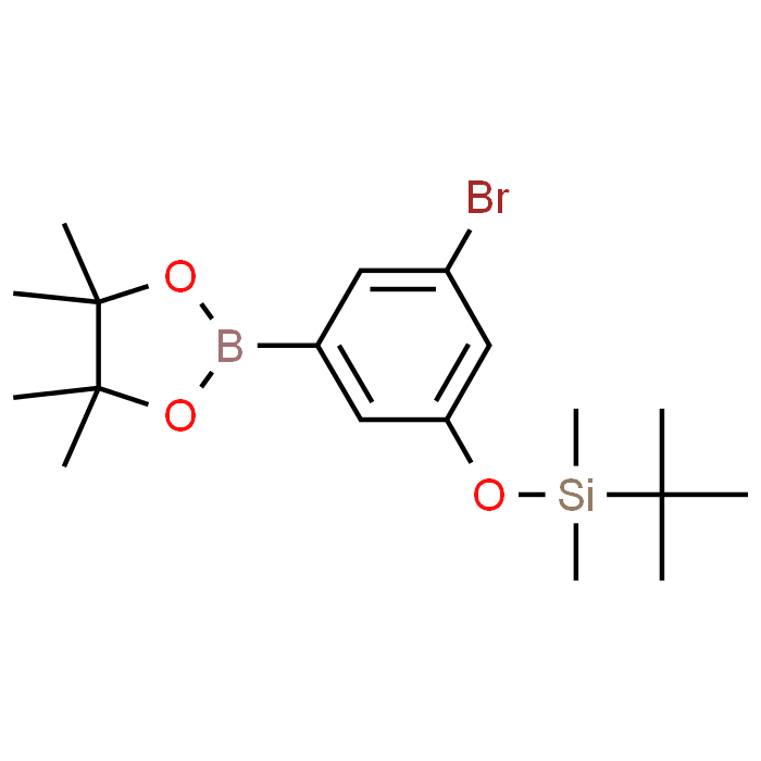 (3-Bromo-5-(4,4,5,5-tetramethyl-1,3,2-dioxaborolan-2-yl)phenoxy)(tert-butyl)dimethylsilane