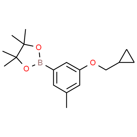 2-(3-(Cyclopropylmethoxy)-5-methylphenyl)-4,4,5,5-tetramethyl-1,3,2-dioxaborolane