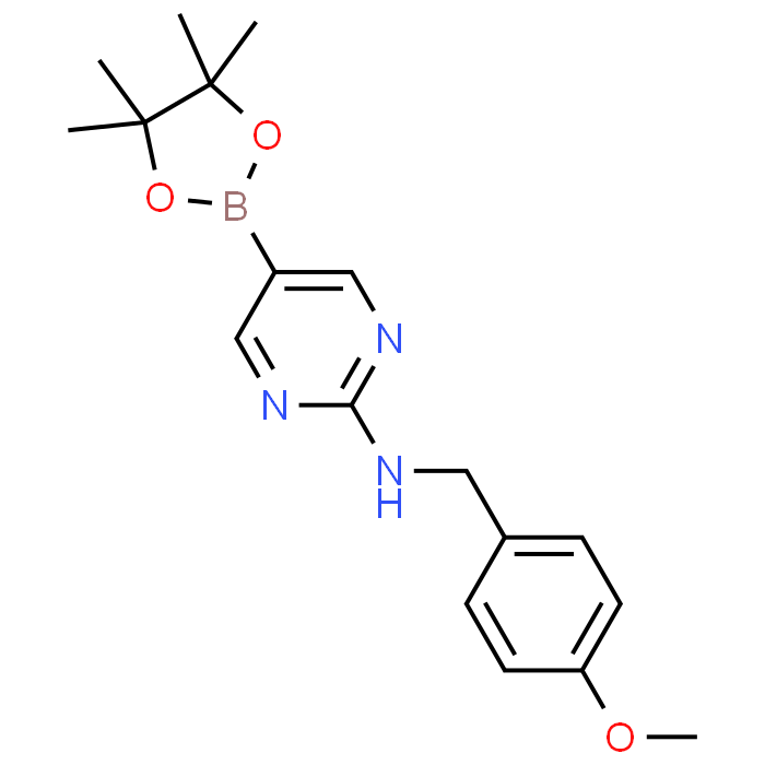 N-(4-Methoxybenzyl)-5-(4,4,5,5-tetramethyl-1,3,2-dioxaborolan-2-yl)pyrimidin-2-amine