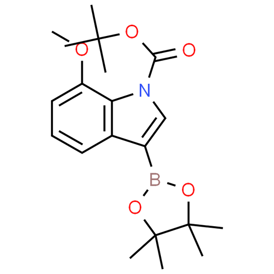 tert-Butyl 7-methoxy-3-(4,4,5,5-tetramethyl-1,3,2-dioxaborolan-2-yl)-1H-indole-1-carboxylate