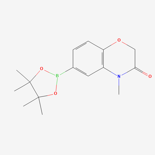 4-Methyl-6-(4,4,5,5-tetramethyl-1,3,2-dioxaborolan-2-yl)-2H-benzo[b][1,4]oxazin-3(4H)-one