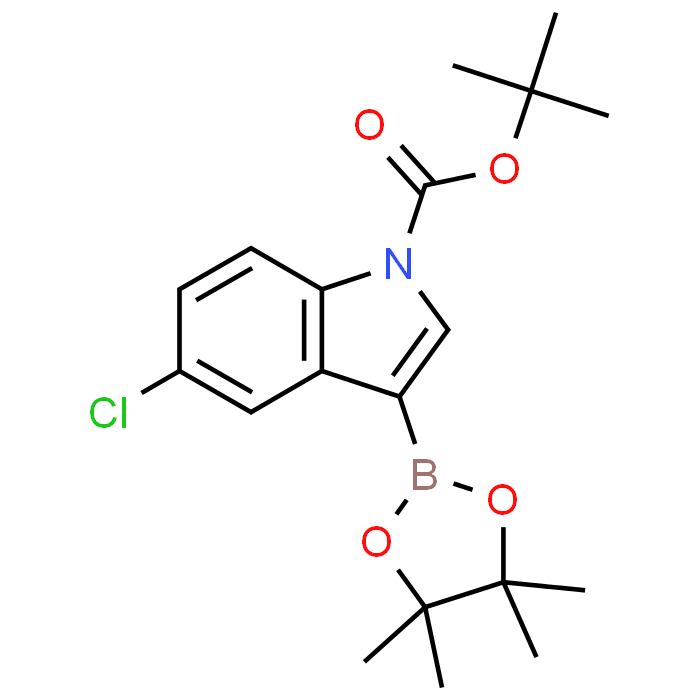 tert-Butyl 5-chloro-3-(4,4,5,5-tetramethyl-1,3,2-dioxaborolan-2-yl)-1H-indole-1-carboxylate