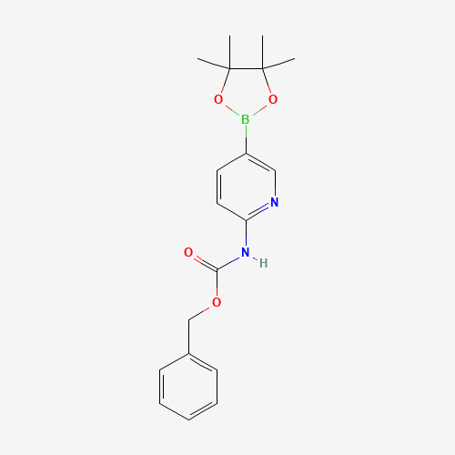Benzyl (5-(4,4,5,5-tetramethyl-1,3,2-dioxaborolan-2-yl)pyridin-2-yl)carbamate