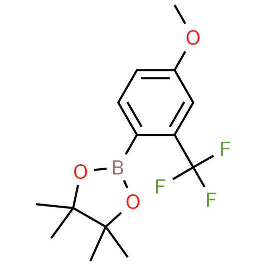 2-(4-Methoxy-2-(trifluoromethyl)phenyl)-4,4,5,5-tetramethyl-1,3,2-dioxaborolane