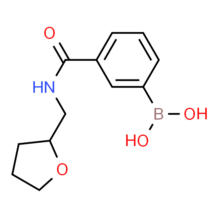 (3-(((Tetrahydrofuran-2-yl)methyl)carbamoyl)phenyl)boronic acid