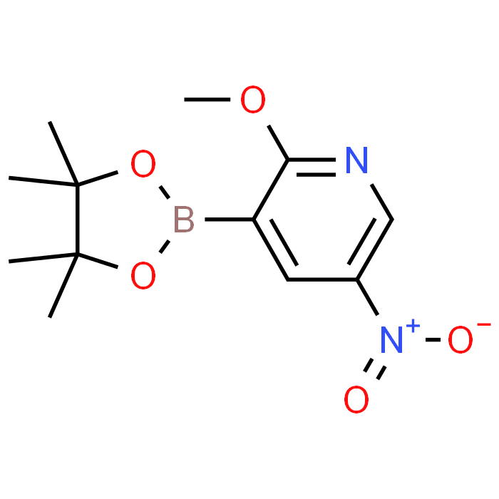 2-Methoxy-5-nitro-3-(4,4,5,5-tetramethyl-1,3,2-dioxaborolan-2-yl)pyridine