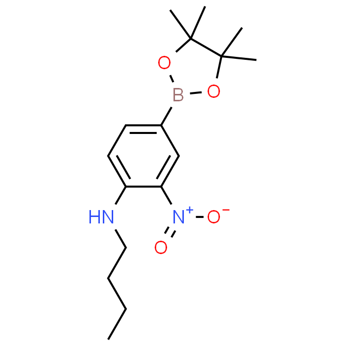 N-Butyl-2-nitro-4-(4,4,5,5-tetramethyl-1,3,2-dioxaborolan-2-yl)aniline