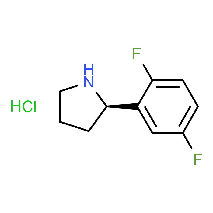 (R)-2-(2,5-Difluorophenyl)pyrrolidine hydrochloride