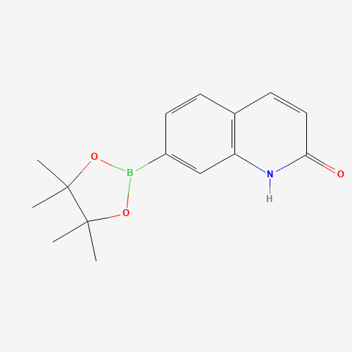 7-(4,4,5,5-Tetramethyl-1,3,2-dioxaborolan-2-yl)quinolin-2(1H)-one
