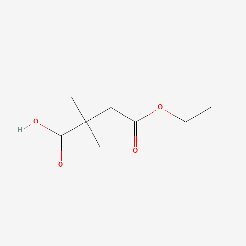 4-Ethoxy-2,2-dimethyl-4-oxobutanoic acid