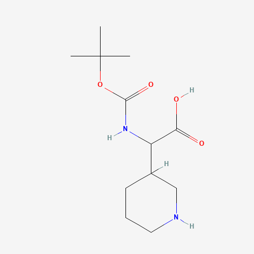 tert-Butoxycarbonylamino-piperidin-3-yl-acetic acid