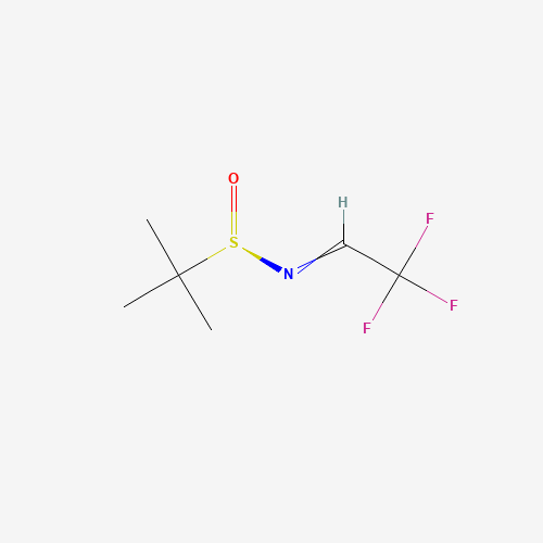 (R,E)-2-Methyl-N-(2,2,2-trifluoroethylidene)propane-2-sulfinamide