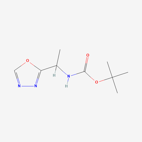 tert-Butyl N-[1-(1,3,4-oxadiazol-2-yl)ethyl]carbamate
