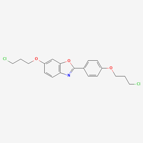 6-(3-Chloropropoxy)-2-(4-(3-chloropropoxy)phenyl)benzo[d]oxazole