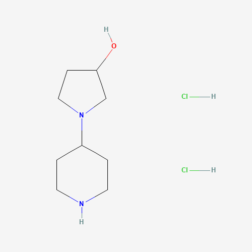 1-(Piperidin-4-yl)pyrrolidin-3-ol dihydrochloride