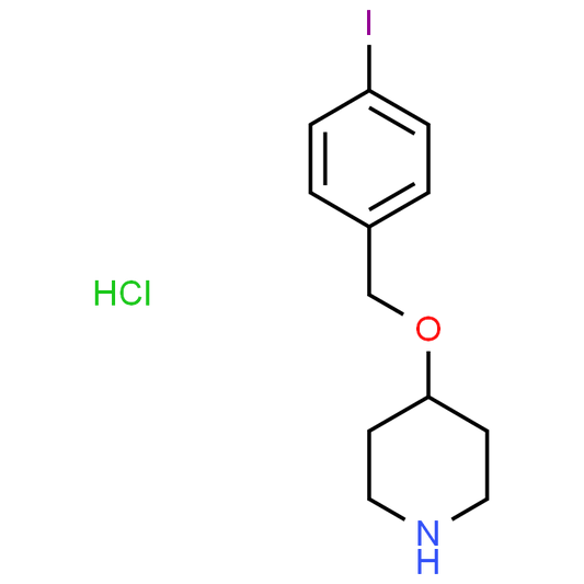 4-((4-Iodobenzyl)oxy)piperidine hydrochloride