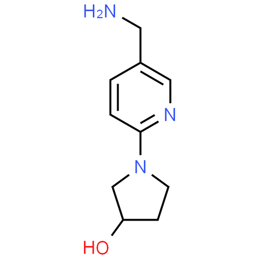 1-(5-(Aminomethyl)pyridin-2-yl)pyrrolidin-3-ol