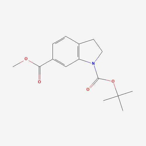 1-tert-Butyl 6-methyl indoline-1,6-dicarboxylate
