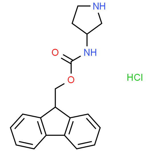 (9H-Fluoren-9-yl)methyl pyrrolidin-3-ylcarbamate hydrochloride