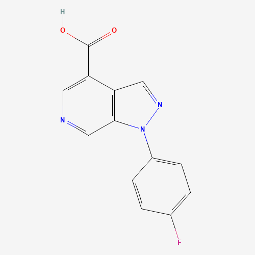 1-(4-Fluorophenyl)-1H-pyrazolo[3,4-c]pyridine-4-carboxylic acid